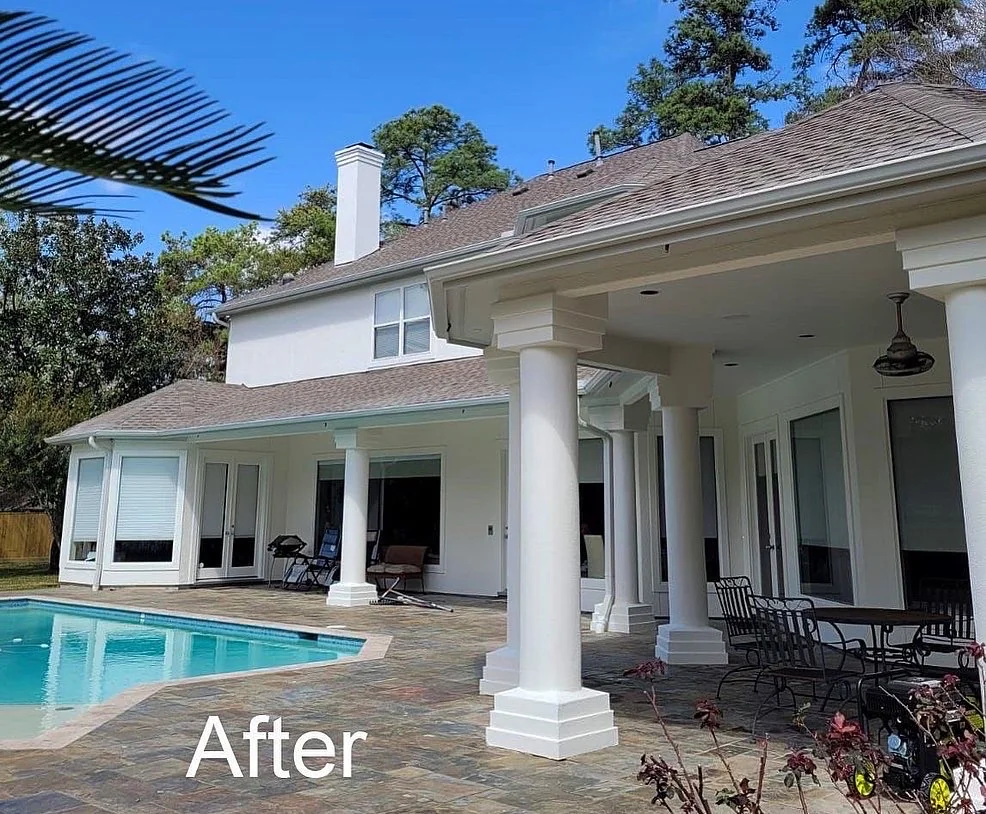 Full exterior home repaint in Broward County